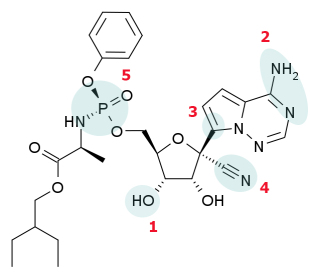 DT 407 remdesivir structure